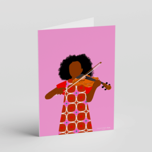 Fille au violon - Massira Keita