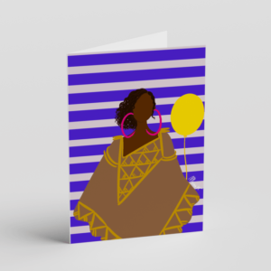 Afro ballon jaune - Massira Keita