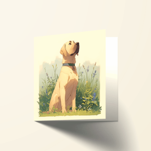 Chien n°9 - Ma Peinture de Vie-F. Baron