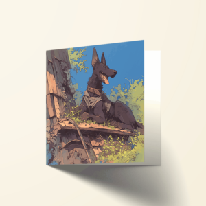 Chien n°2 - Ma Peinture de Vie-F. Baron