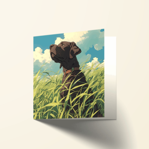 Chien n°8 - Ma Peinture de Vie-F. Baron