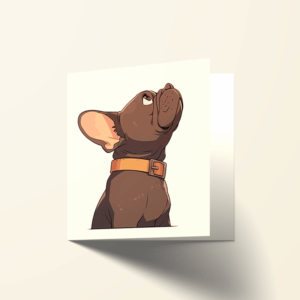 Chien n°6 - Ma Peinture de Vie-F. Baron