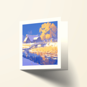 Hiver n°4 - Ma Peinture de Vie-F. Baron