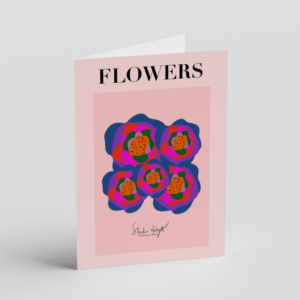 Flowers bleues - Studio Nübya