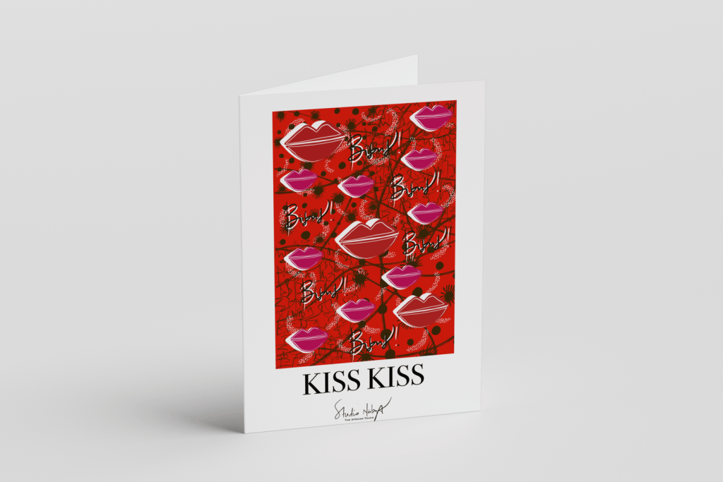 Kiss Kiss rouge - Studio Nübya