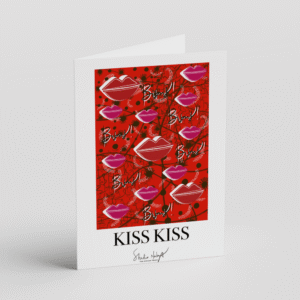 Kiss Kiss rouge - Studio Nübya